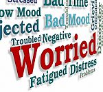 worried-word-indicates-ill-at-ease-and-afraid-100367308